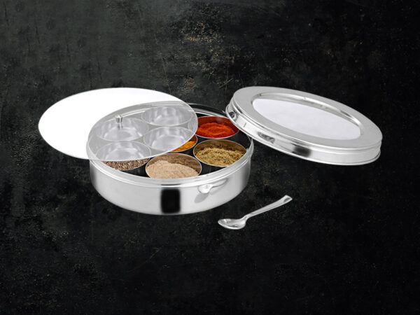 see thru masala dabba