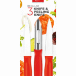 knife and peeling knife 3pcs set