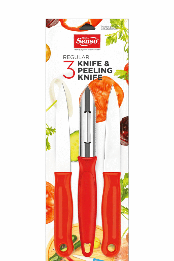 knife and peeling knife 3pcs set